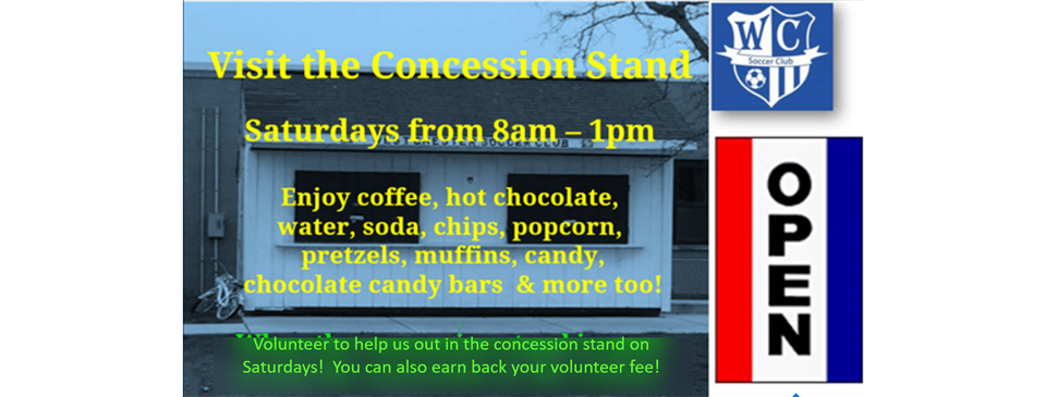 Visit the concession stand!