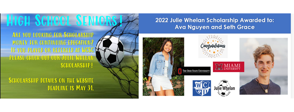 Julie Whelan Scholarship Info