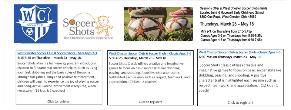 West Chester & Soccer Shots