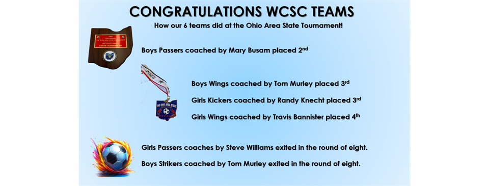 2025 State Tourney WCSC Results